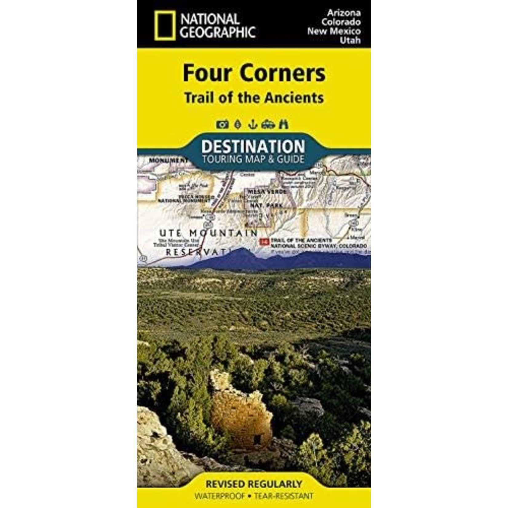 National Geographic Maps National Geographic Four Corners Trail of the Ancients