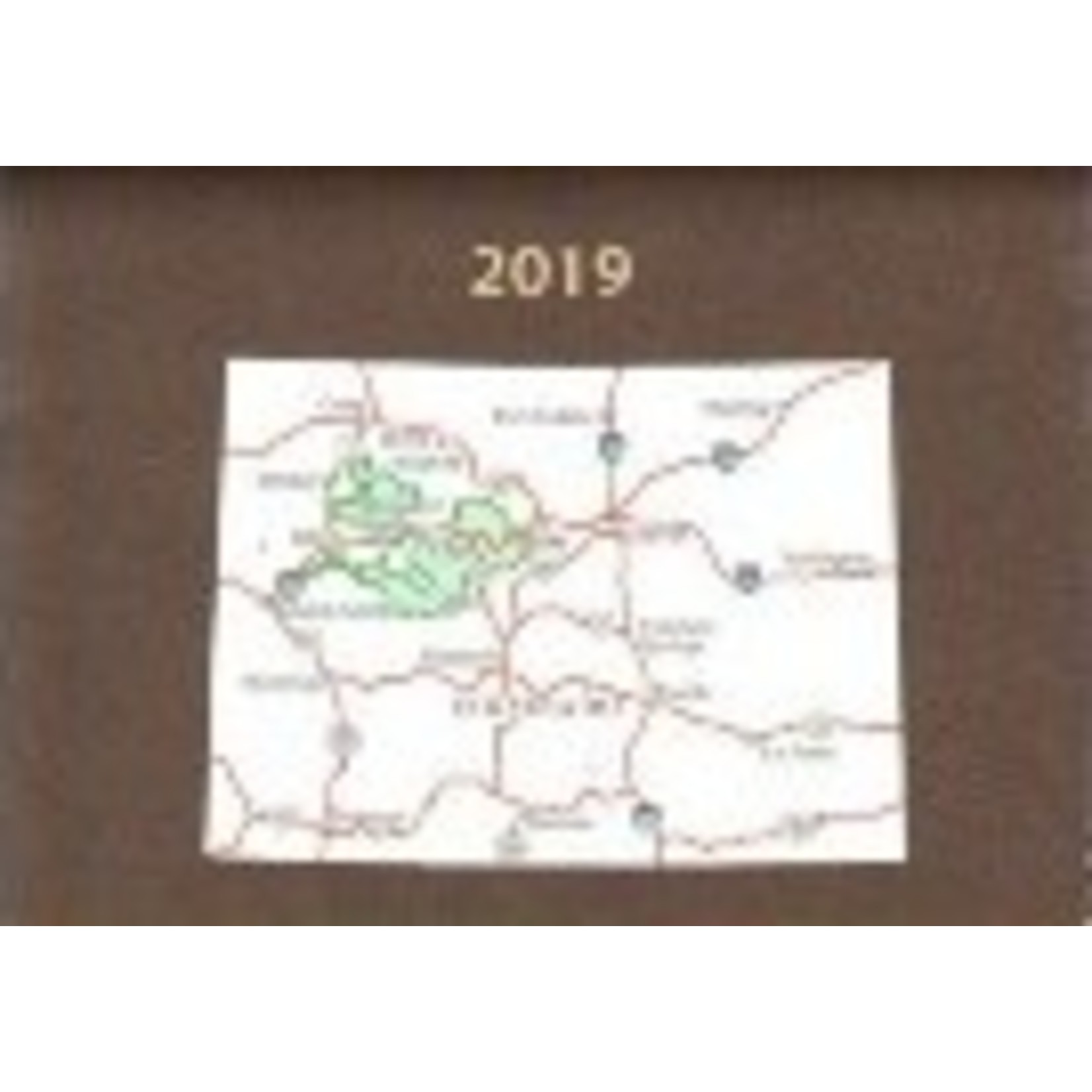 U.S. Forest Service White River National Forest Map, Colorado 2019