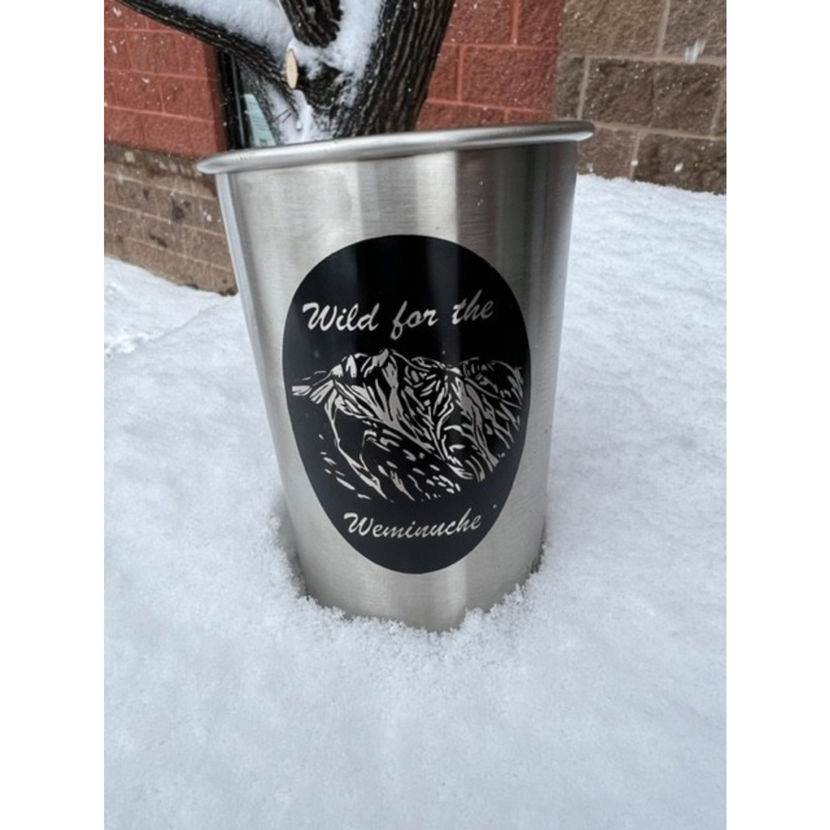 Wild for the Weminuche -- SJMA Wild for Weminuche 16 oz Stainless Tumbler