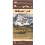 U.S. Forest Service Uncompahgre National Forest Map - Mountain Division, Colorado 2017