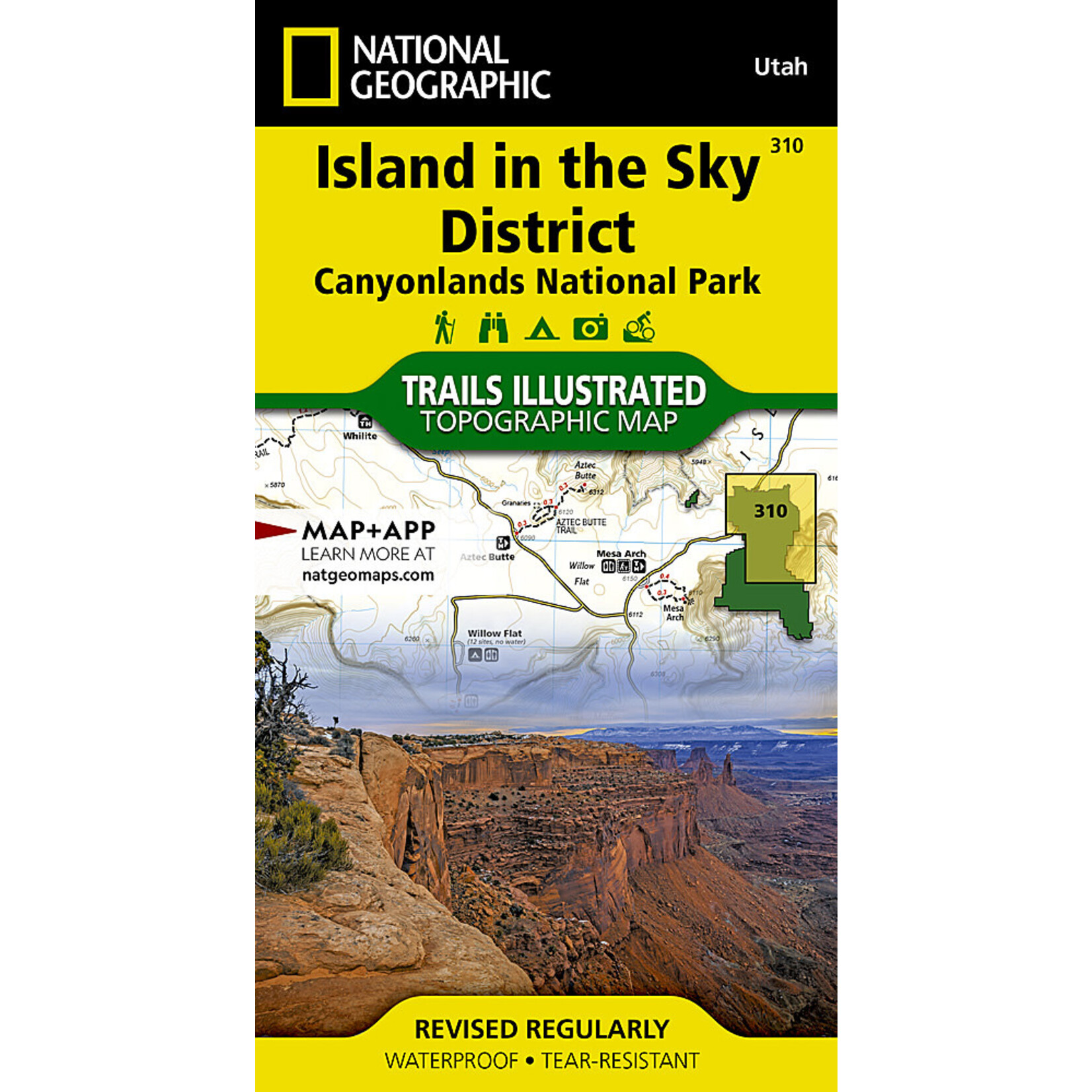 National Geographic Maps National Geographic Island in the Sky, UT #310