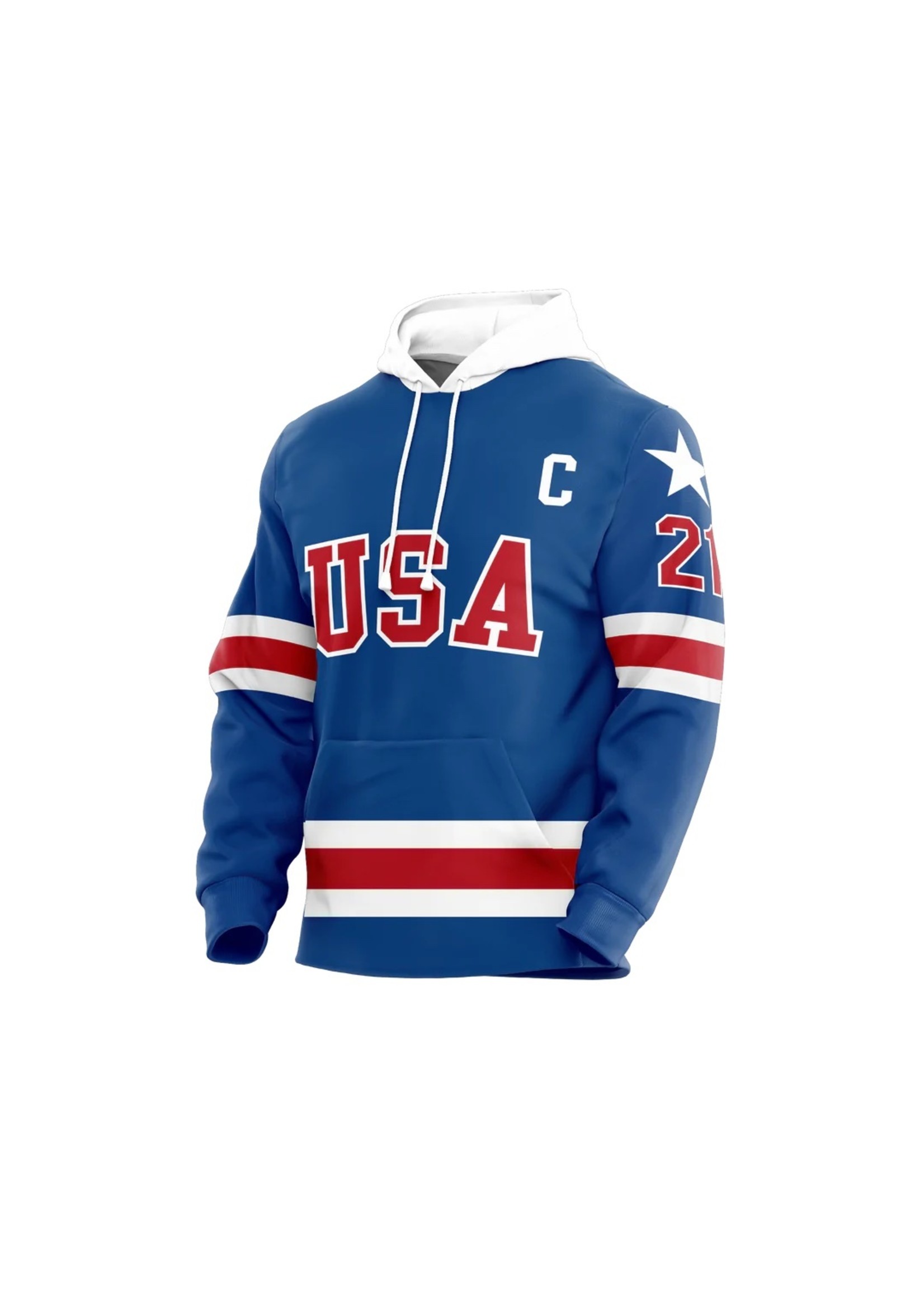 USA 1980 Miracle on Ice Jerseys (Youth Size Large Clearance)