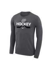 NIKE - アイスホッケー　アメリカ代表ユニフォーム  NIKE Nike USA Hockey Cross Stick Dri-FIT Long Sleeve T-Shirt