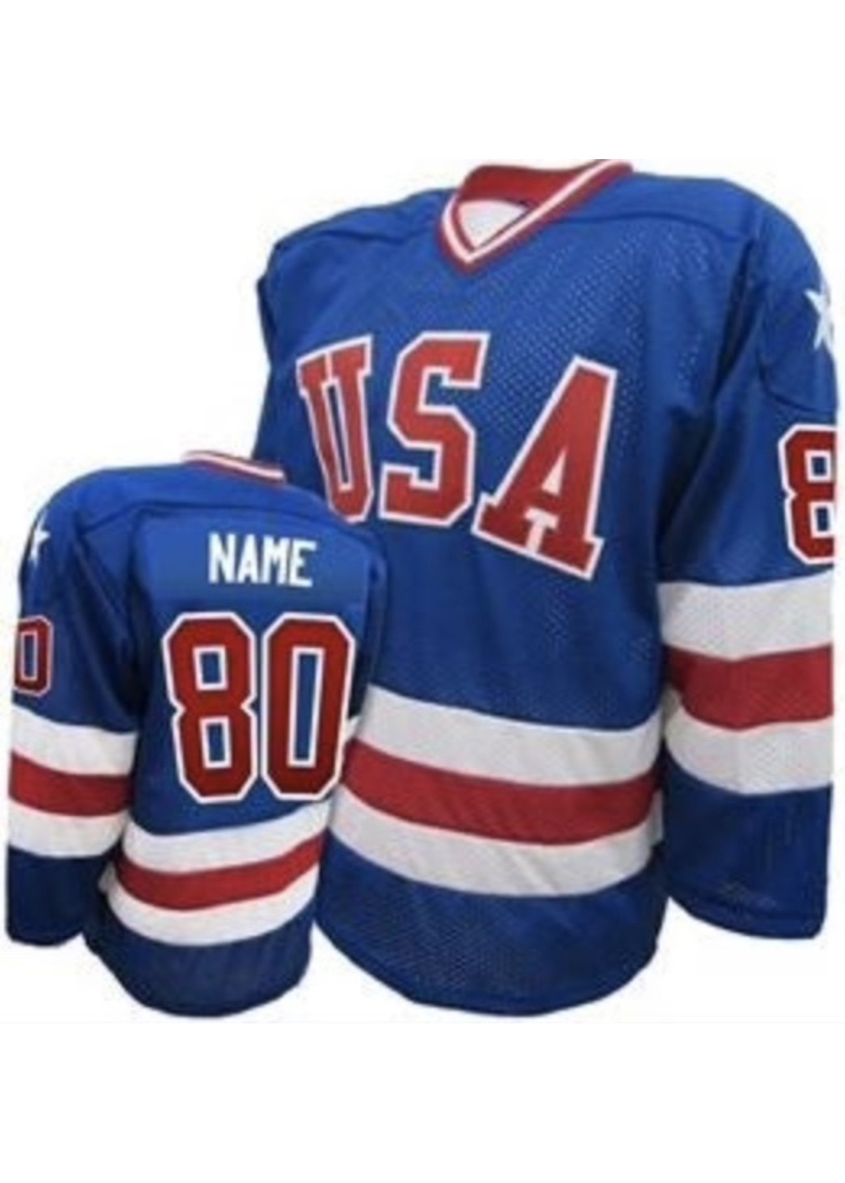 1980 Miracle on Ice CUSTOM Name & Number Jersey
