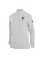 USOC Nike Women's UV Victory 1/2 Zip Long Sleeve