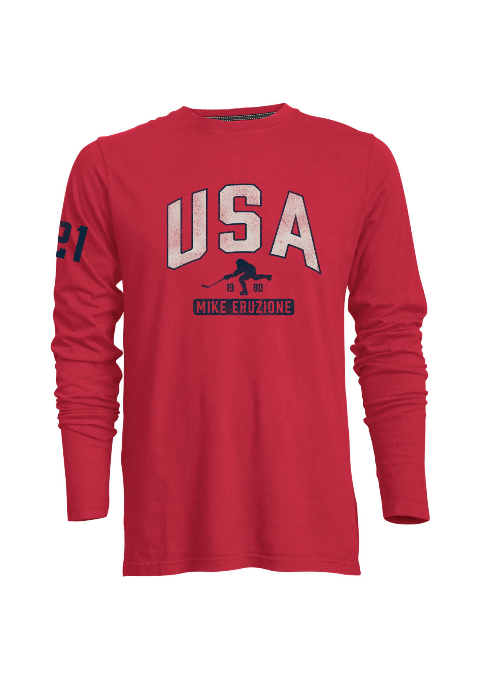 USA Eruzione 'The Shot' Long Sleeve T