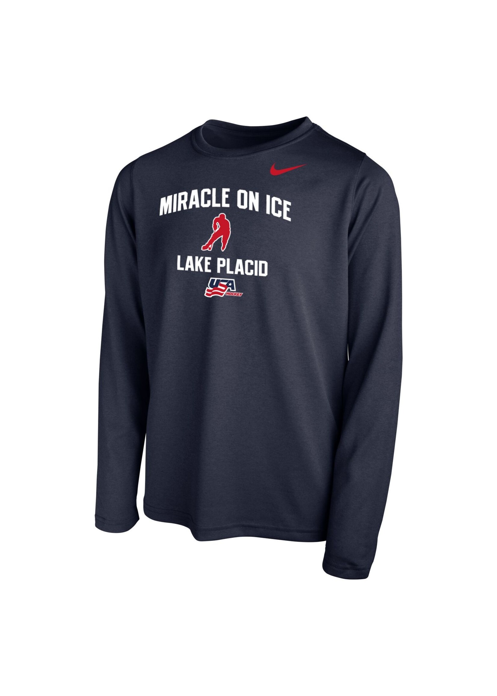 Youth Nike Dri-FIT USAH Miracle on Ice Long Sleeve T