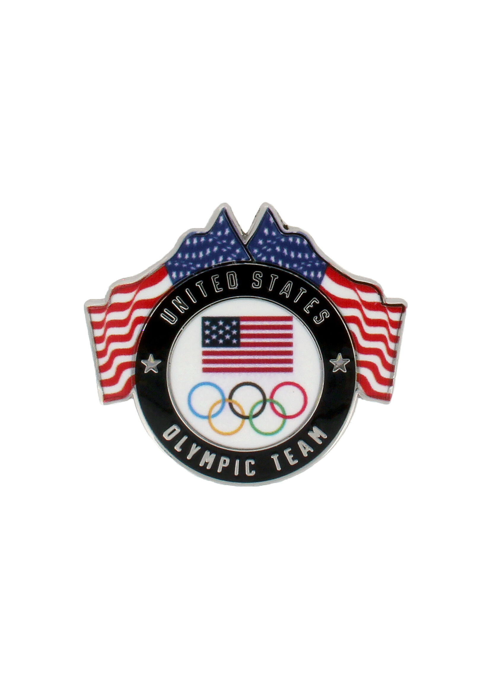 US Olympic Team Flags Pin