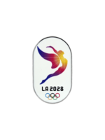 2028 LA Olympics Oval Pin