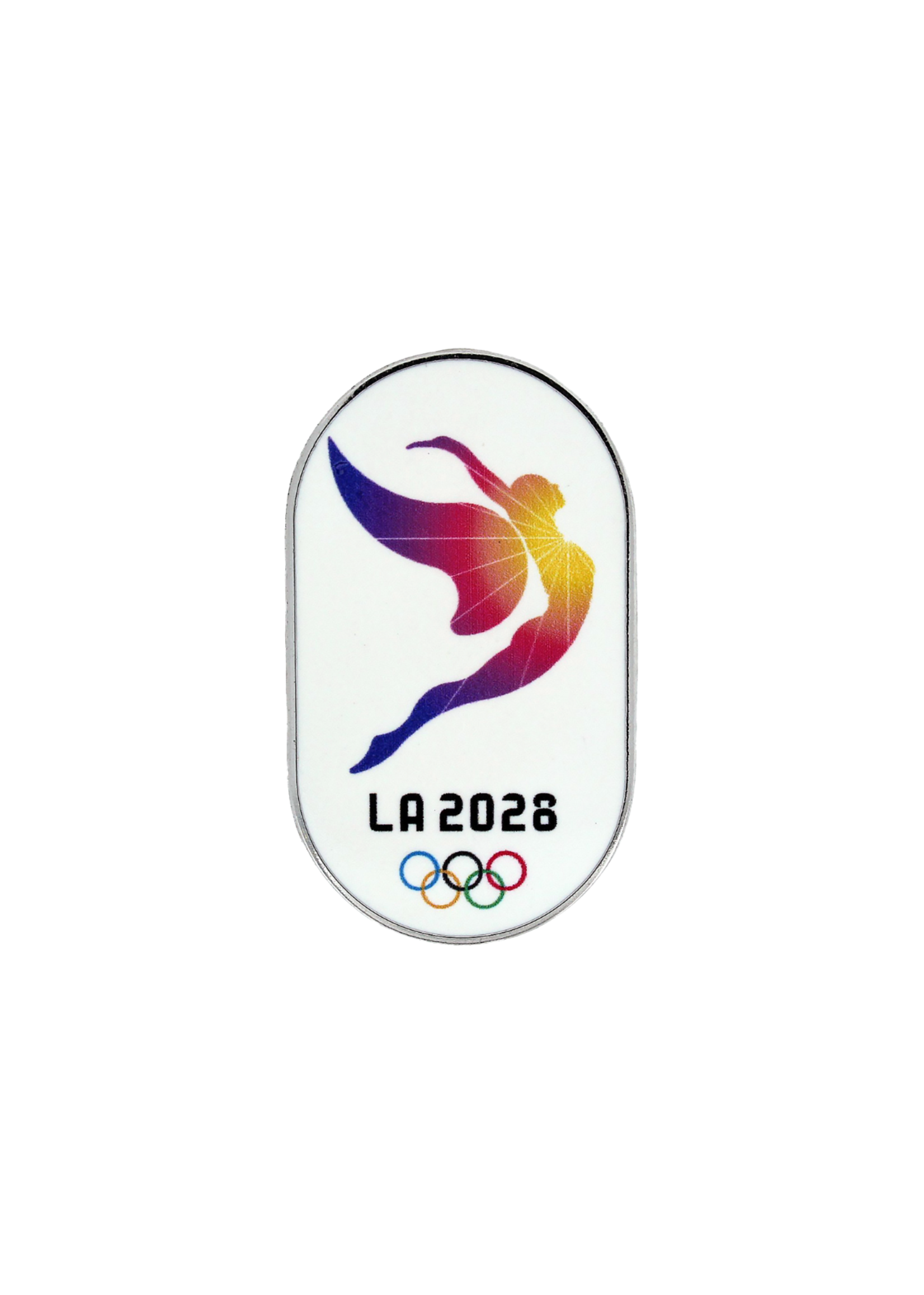 LA 2028 Olympics Take Flight Oval Pin