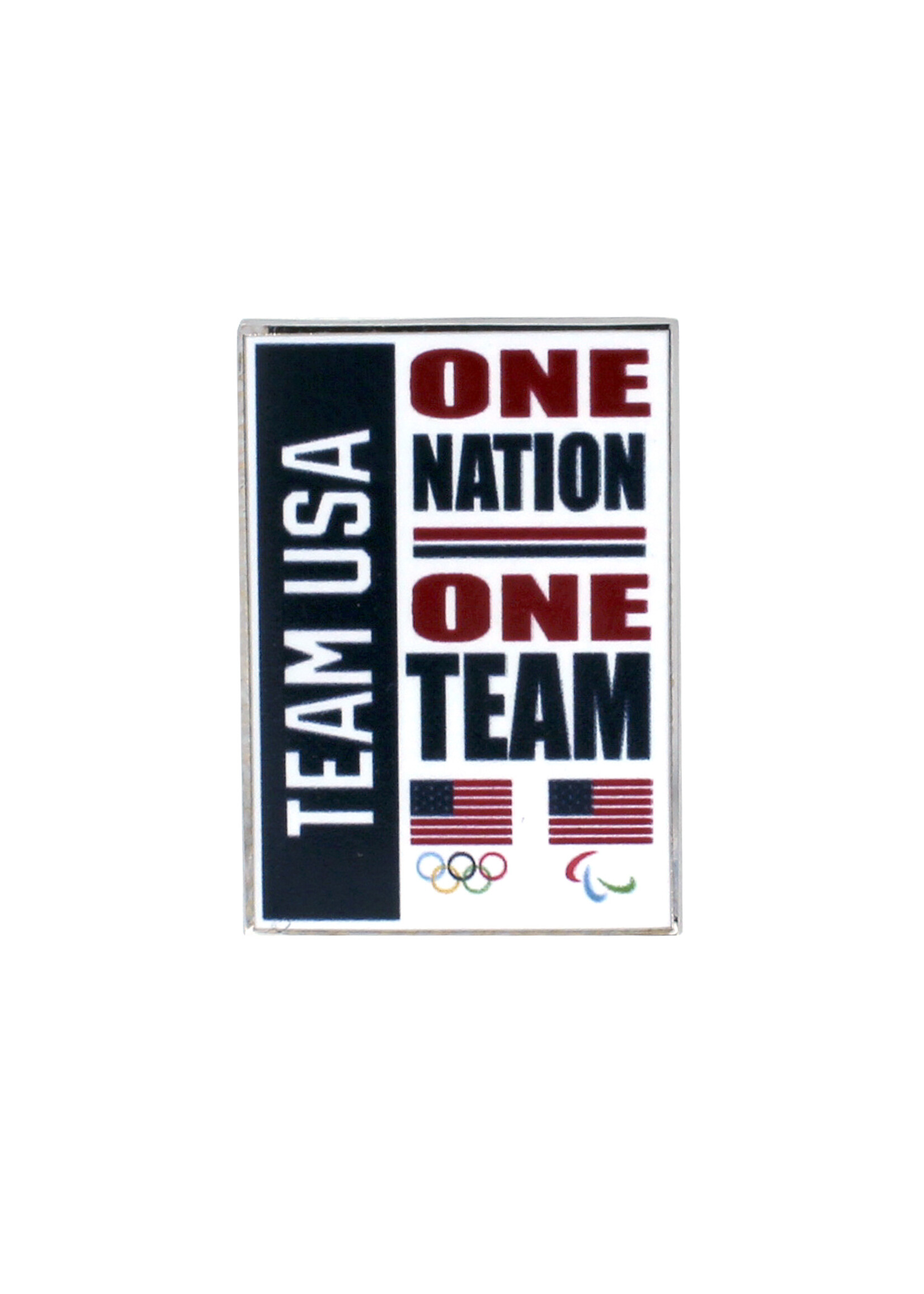 One Nation One Team USA Pin