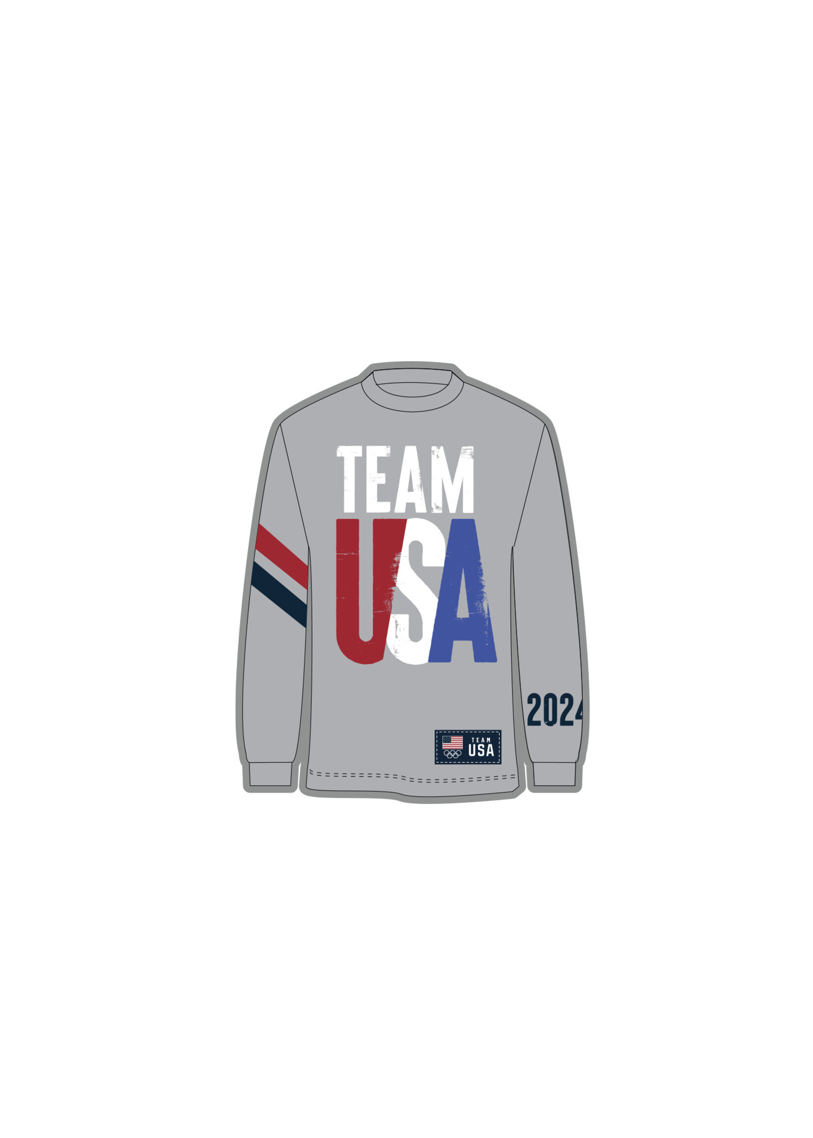 Team USA Sweatshirt Paris 2024 Olympic Pin