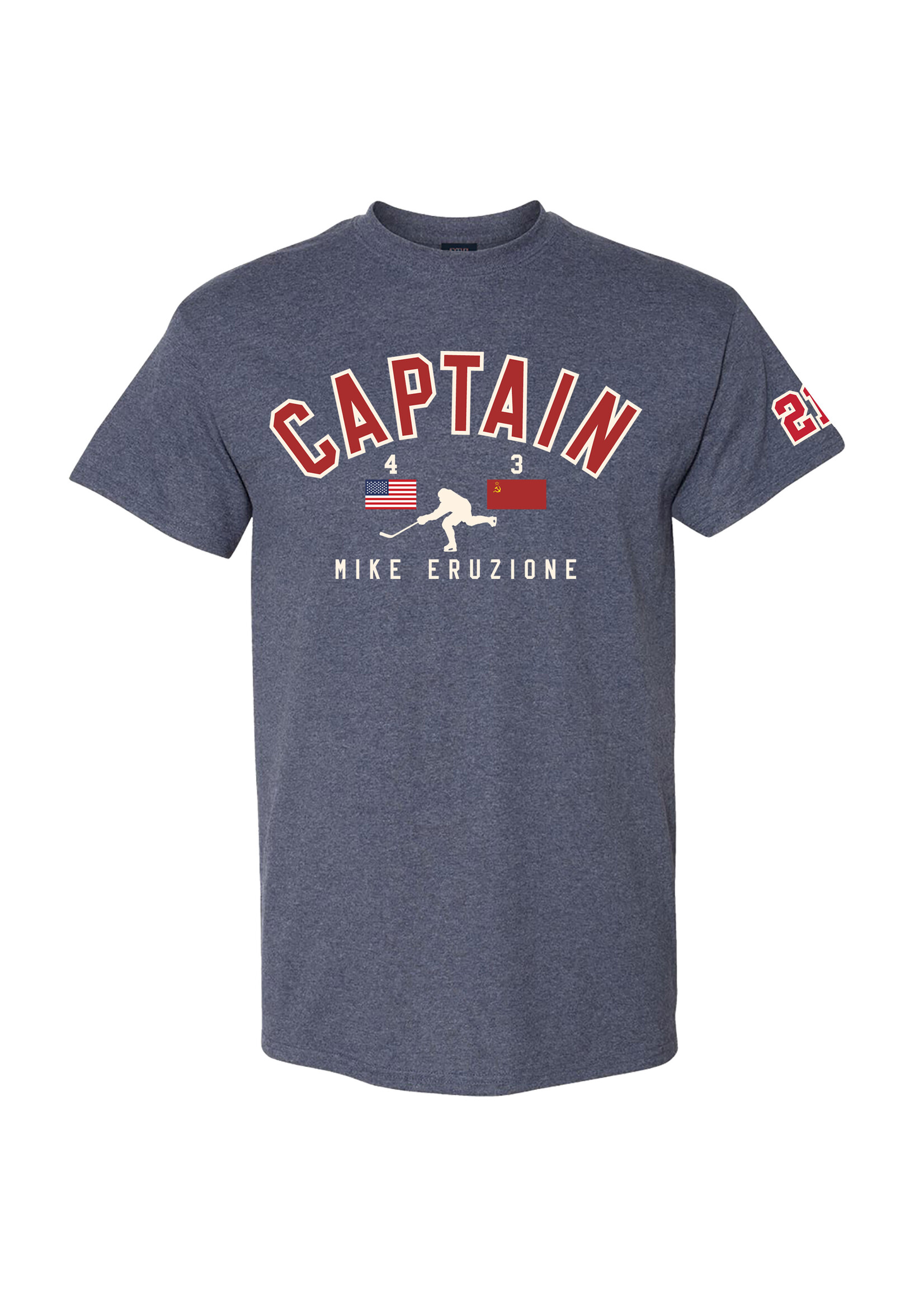 Eruzione Retro Captain Short Sleeve T