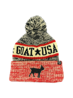 USA GOAT Beanie Rouge