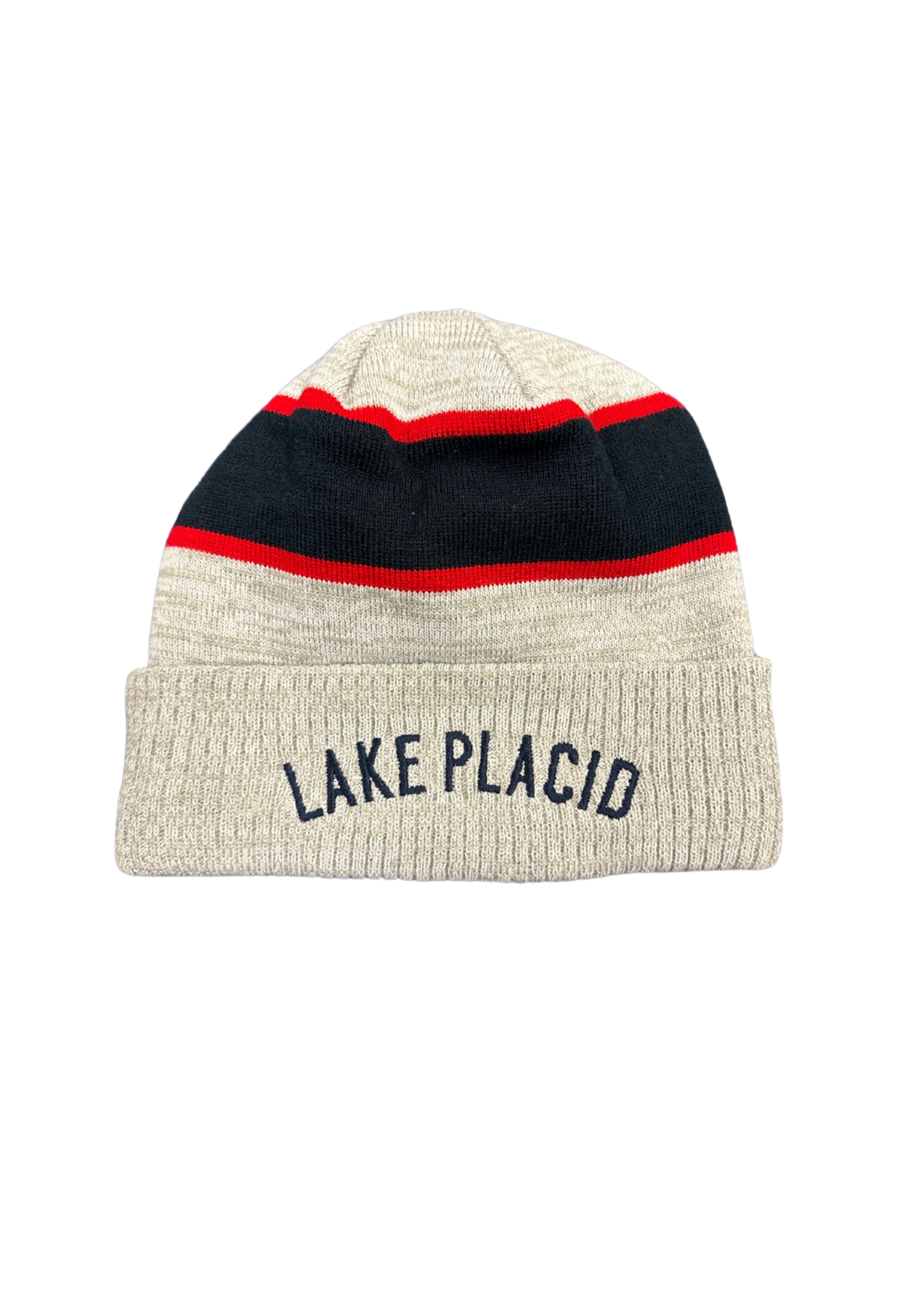 Mayer Grey Stripe Beanie