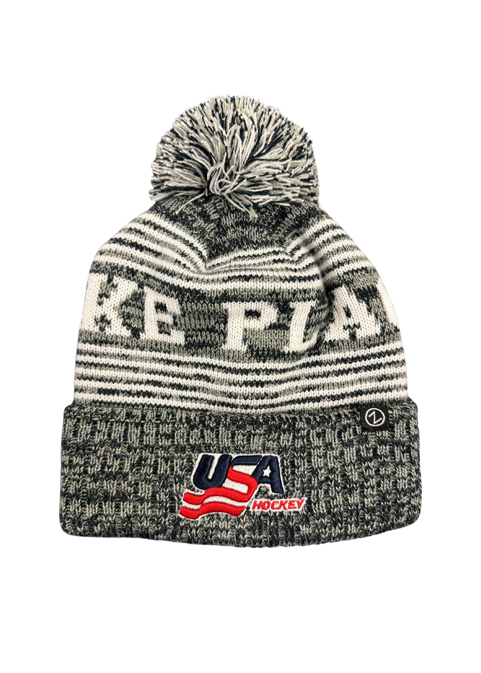 USAH LP Bismarck Pom Beanie