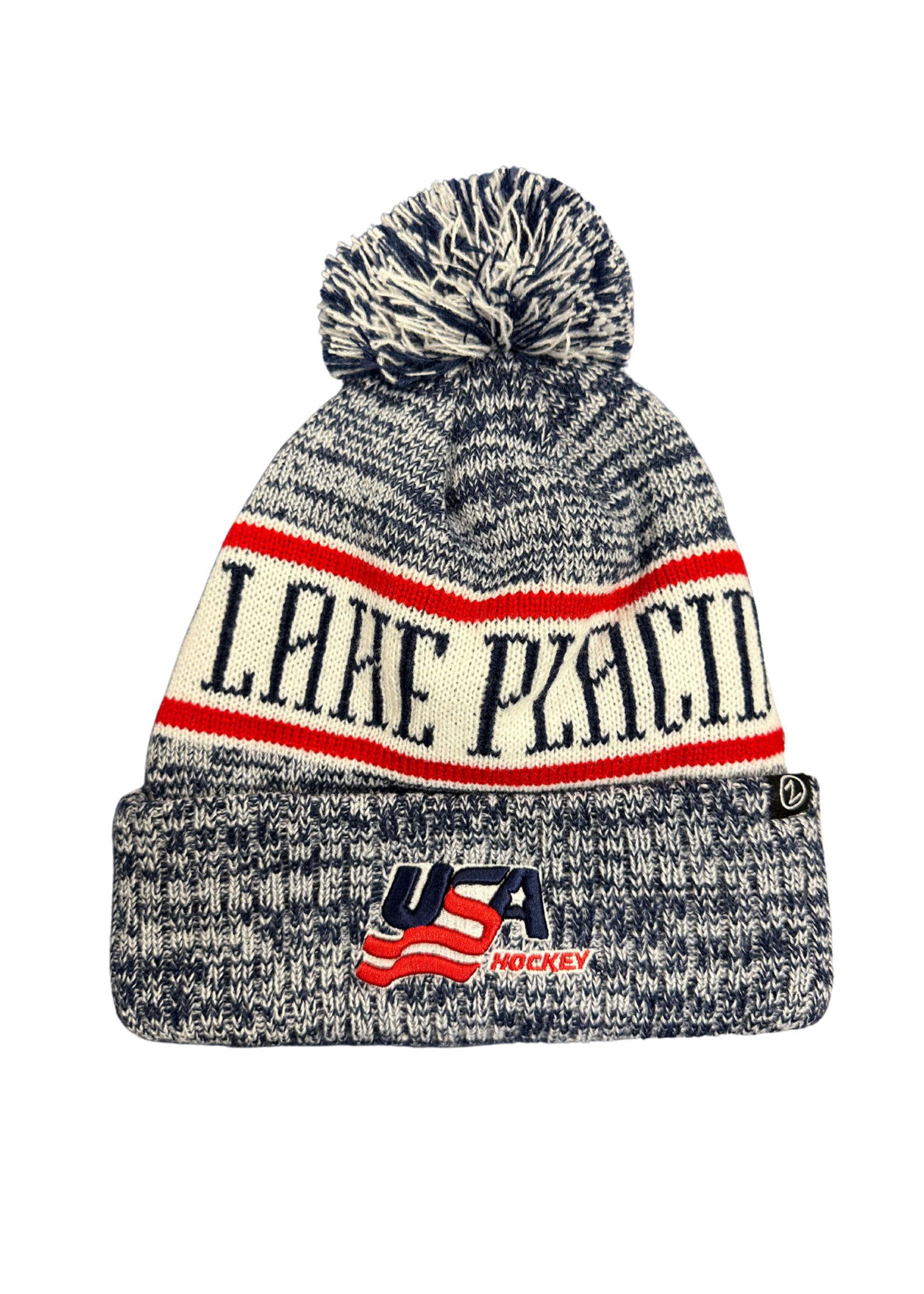 Lake Placid USA Hockey Kiona Pom Beanie