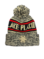 Lake Placid Snowflake Pom Beanie