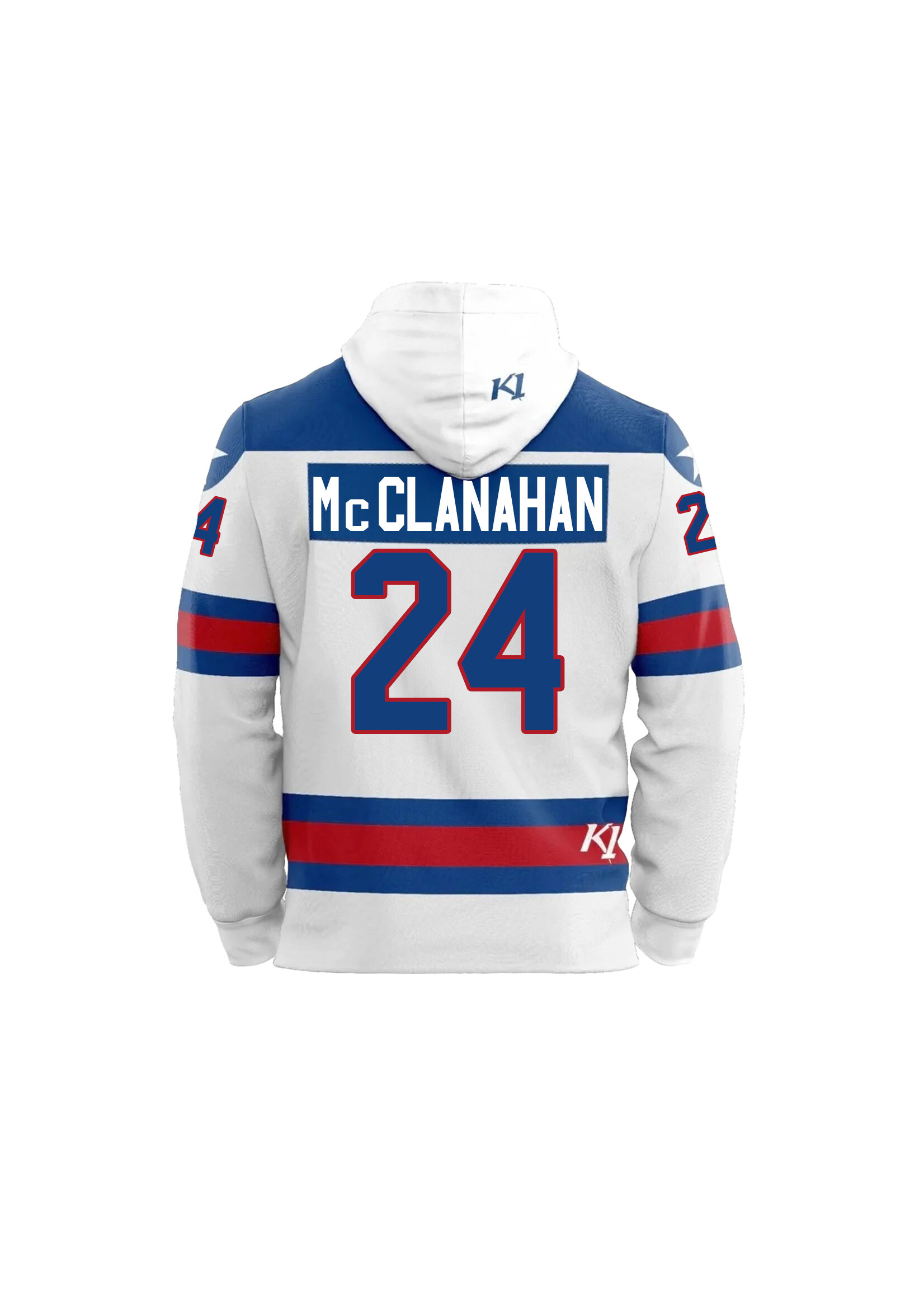 K1 1980 Miracle on Ice Team Player Jersey Hood