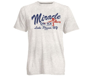 USA Hockey Go To Miracle on Ice The Shot & Score Short Sleeve T