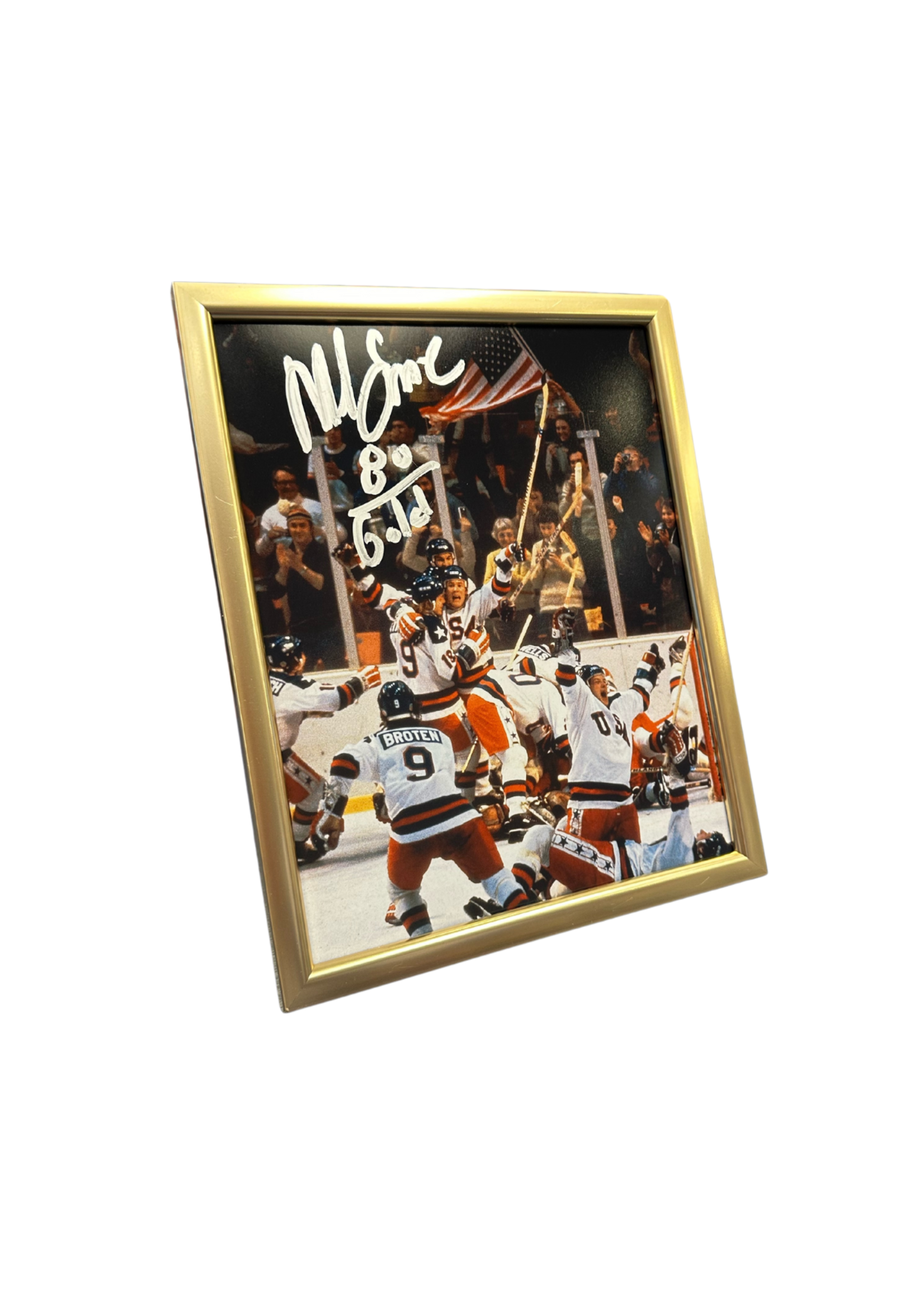 Eruzione Signed Celebration Framed Photo 8x10, Portrait