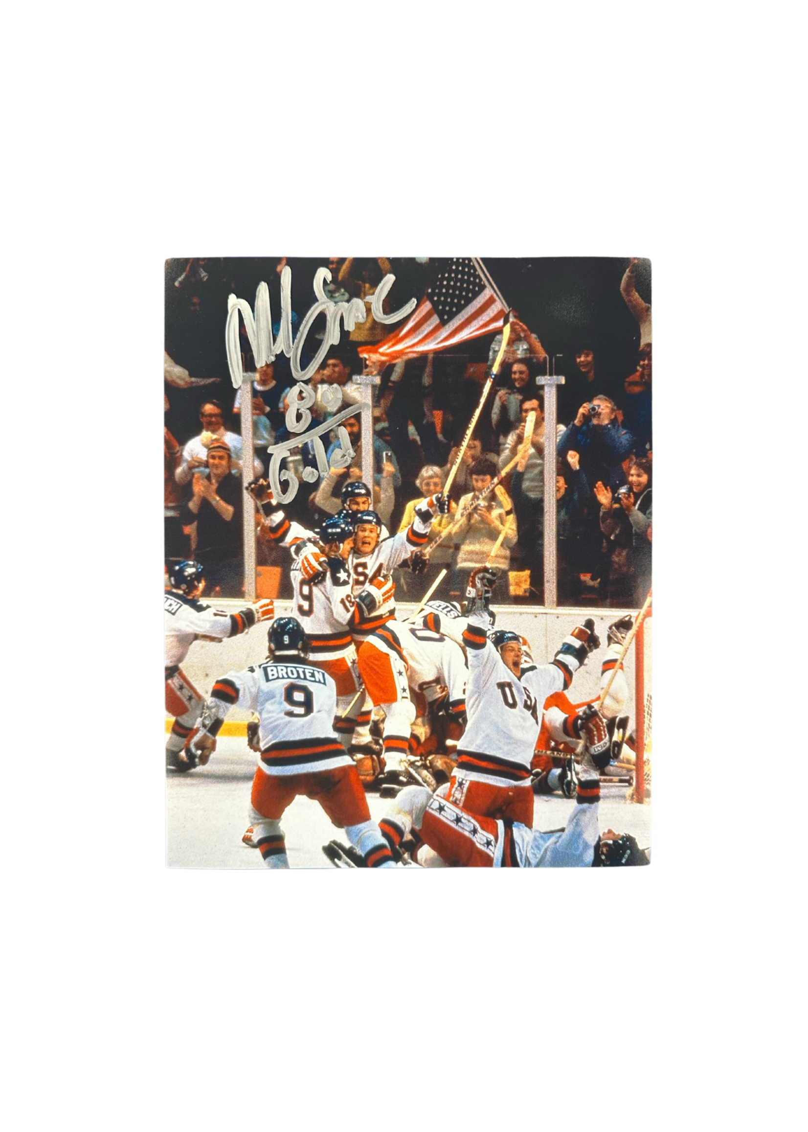 Eruzione Signed Celebration Framed Photo 8x10, Portrait