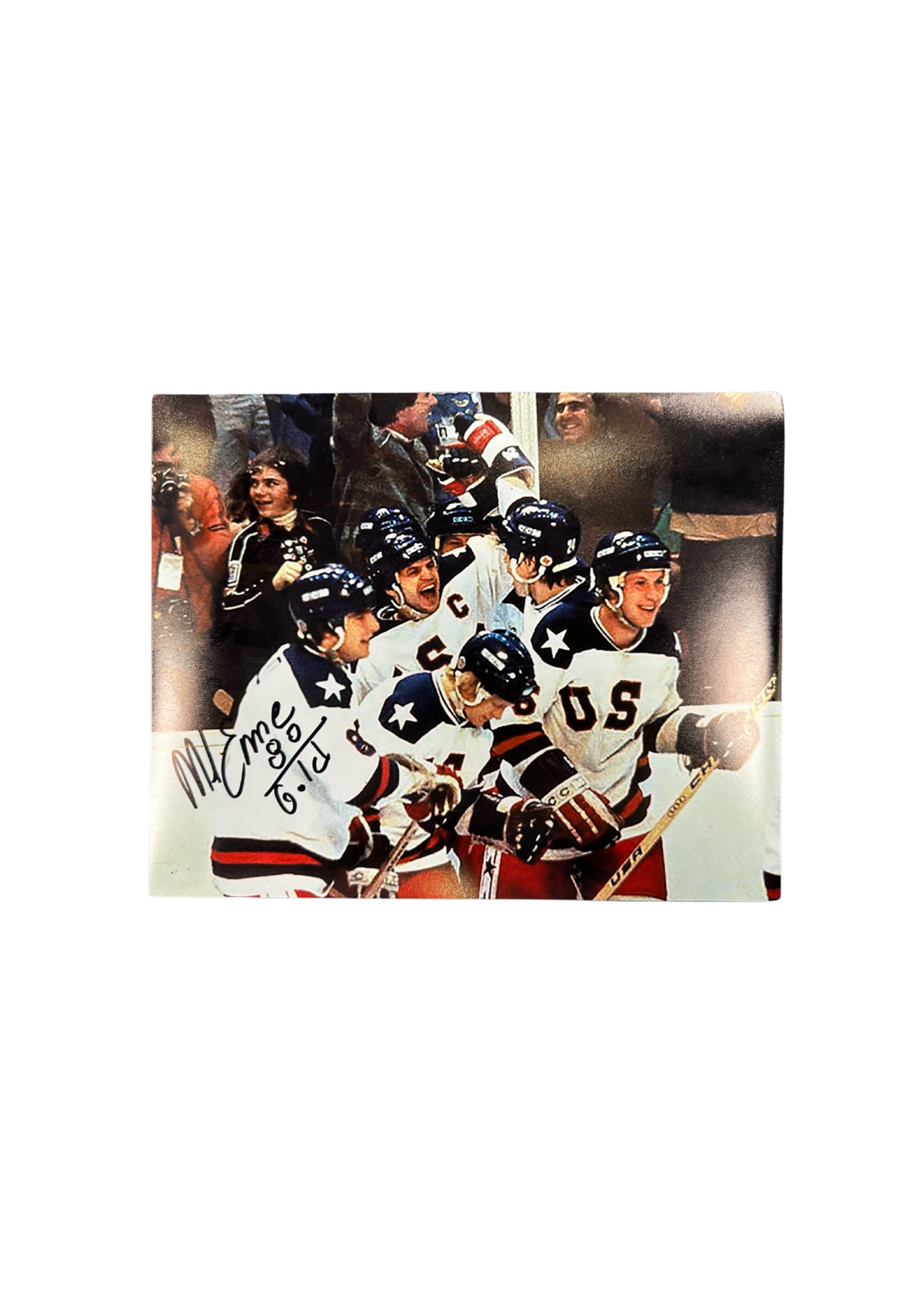 Eruzione Signed Celebration Framed Photo 8x10, Landscape
