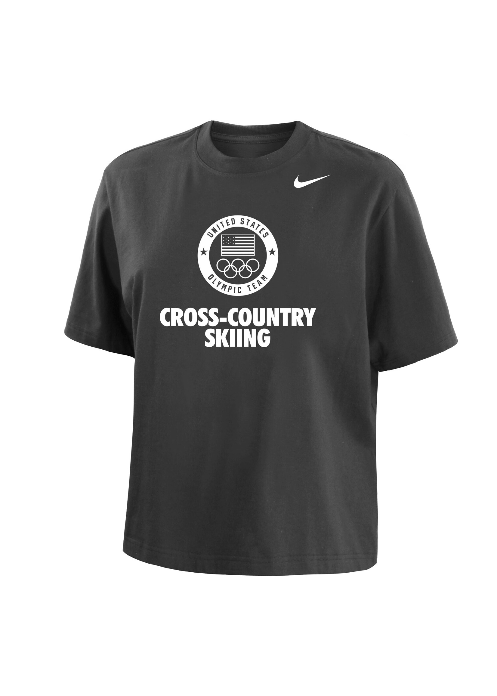 USOC Nike Cross-Country Skiing Short Sleeve T