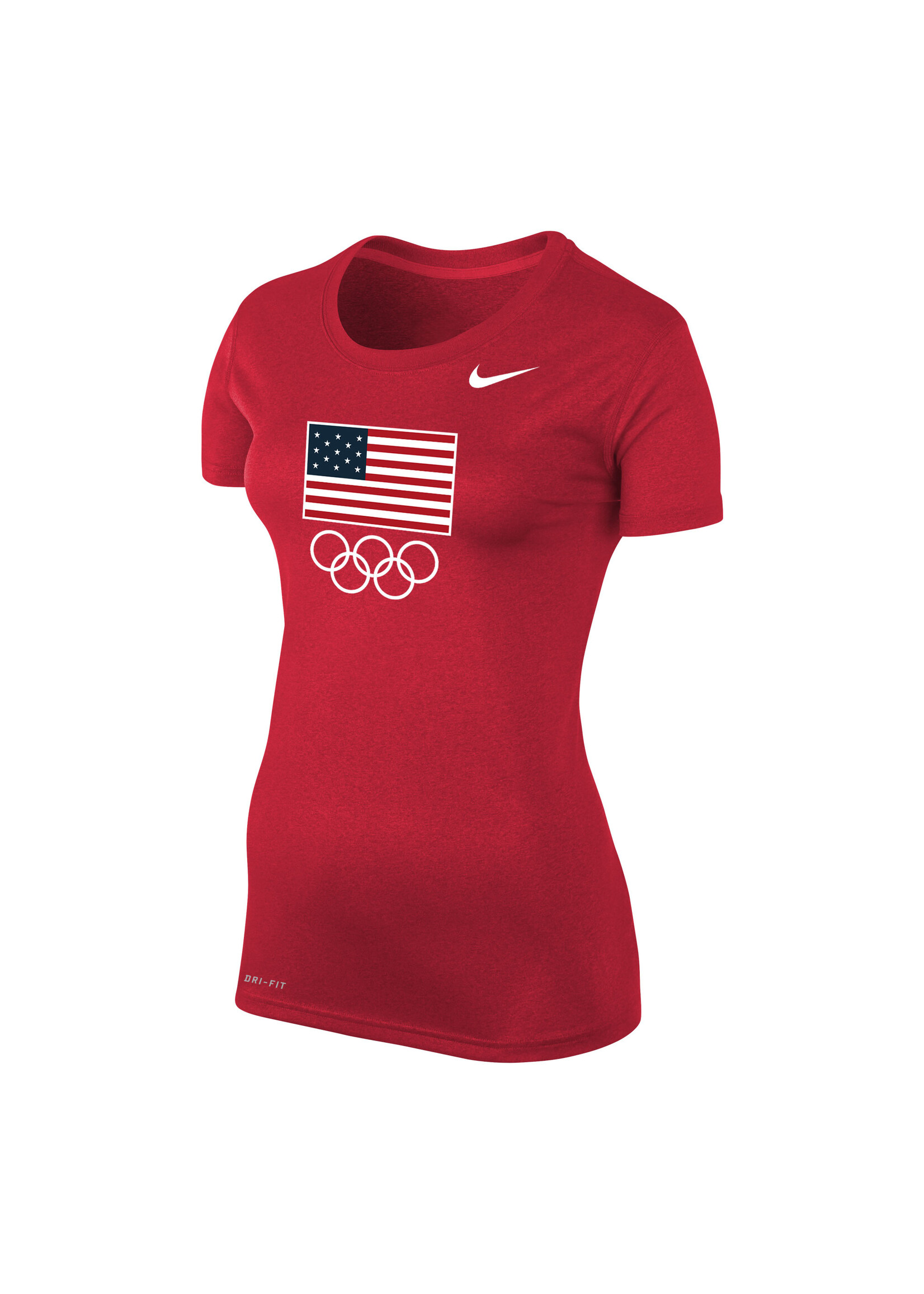 Nike USA Flag & Rings Women's Legend Short Sleeve T