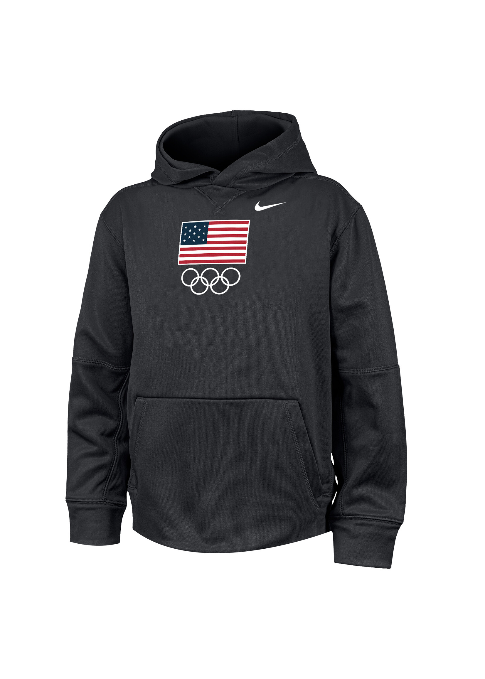 Youth Nike Flag & Rings Therma Hood