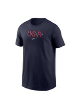 Nike Paris 2024 Youth Team USA Splice Short Sleeve T -Shirt - Mike