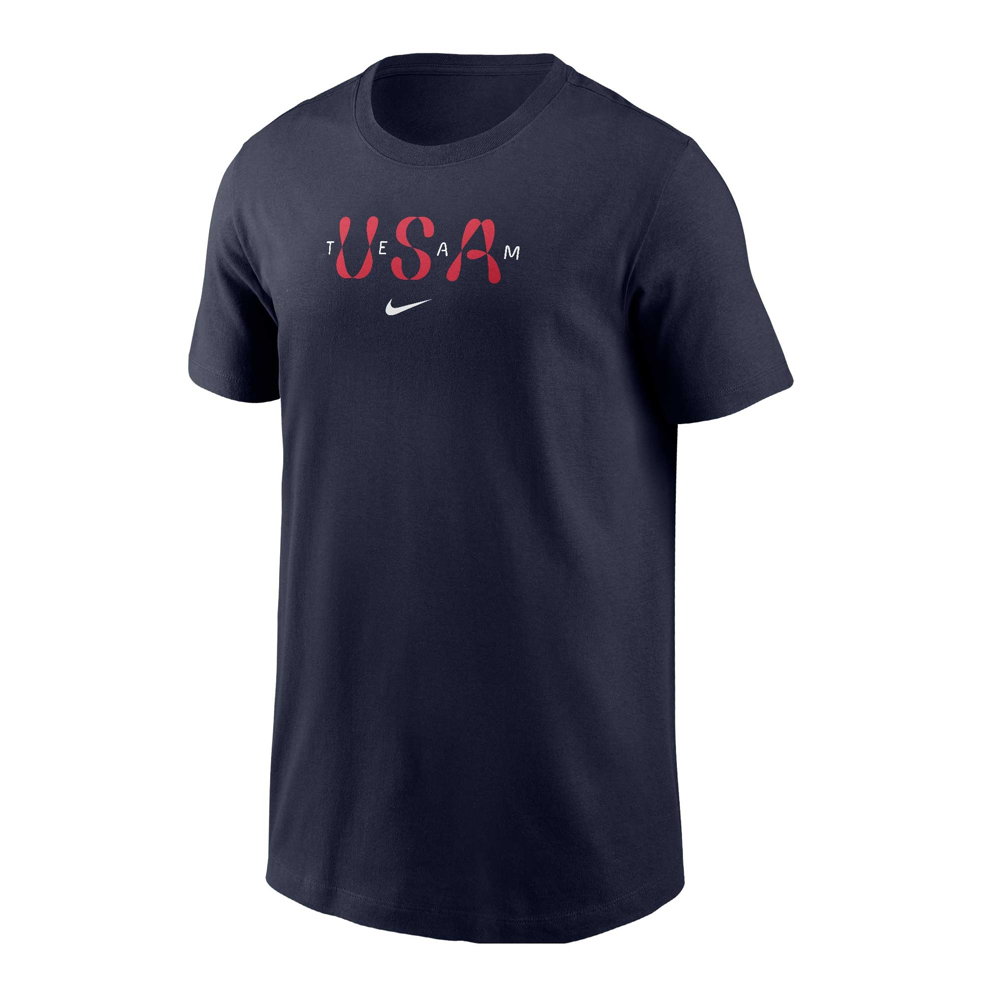Nike Paris 2024 Youth Team USA Splice Short Sleeve T -Shirt - Mike
