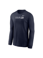 Nike Paris 2024 Youth Team USA Flag Long Sleeve T