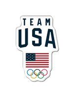 USOC Team USA Logo Premium Acrylic Magnet