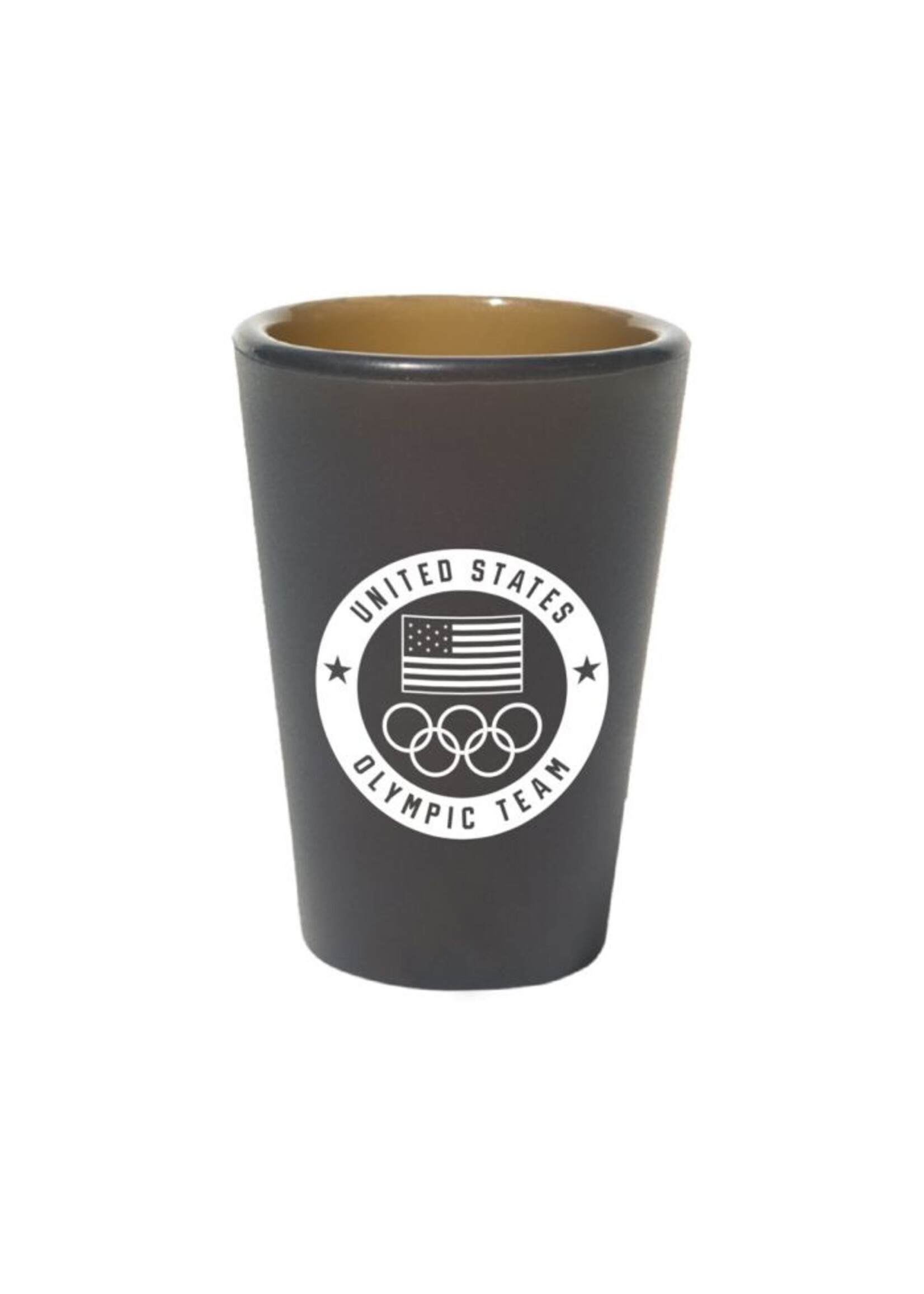 USOC Olympic Team Smoke 1.5oz Silicone Shot Glass