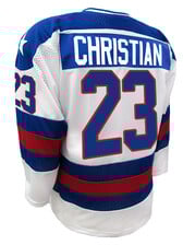 Authentic K1 Dave Christian #23 Miracle on Ice 1980 Adult Jersey