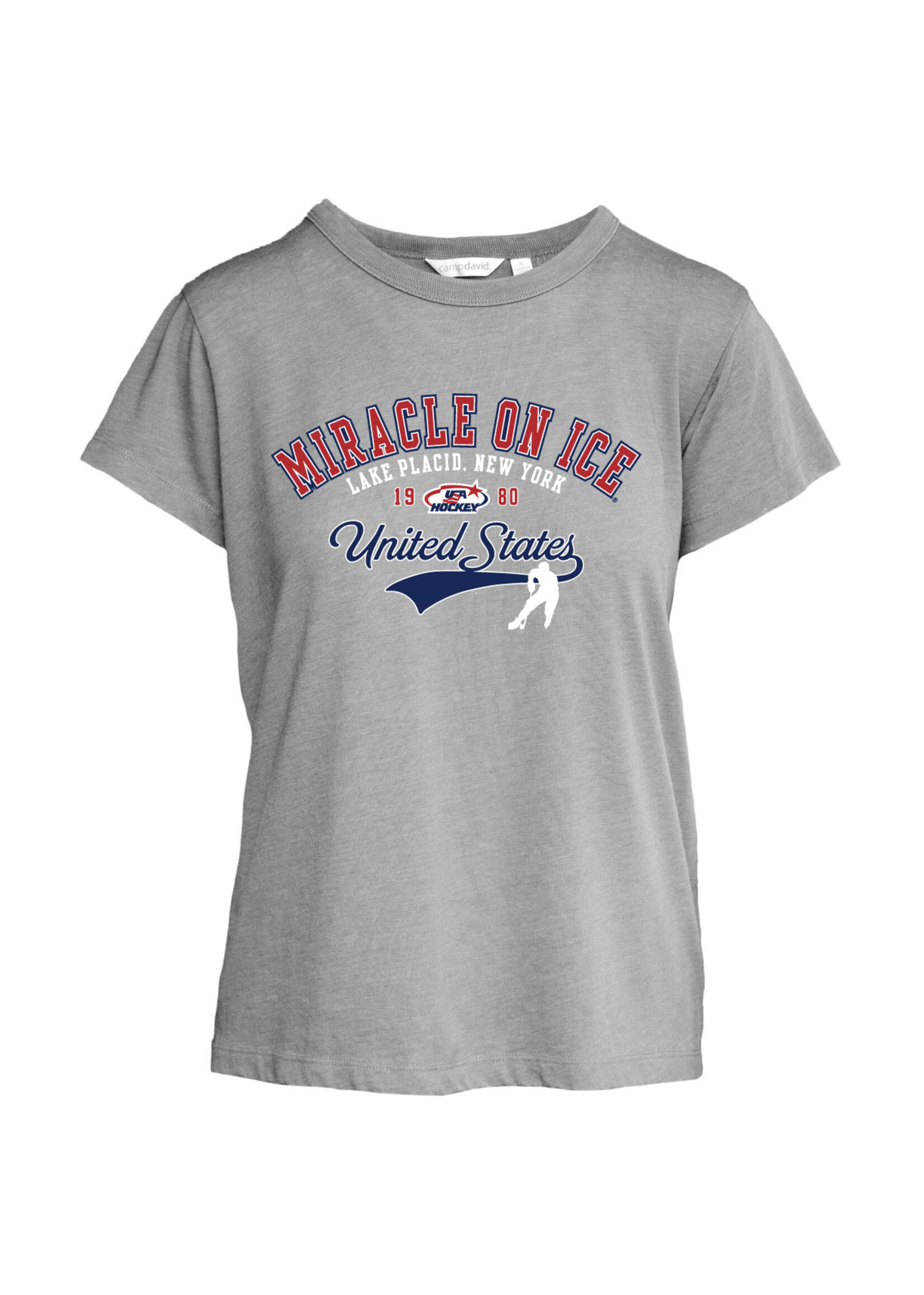 USAH Miracle on Ice USA Darby Women's USA Short Sleeve T