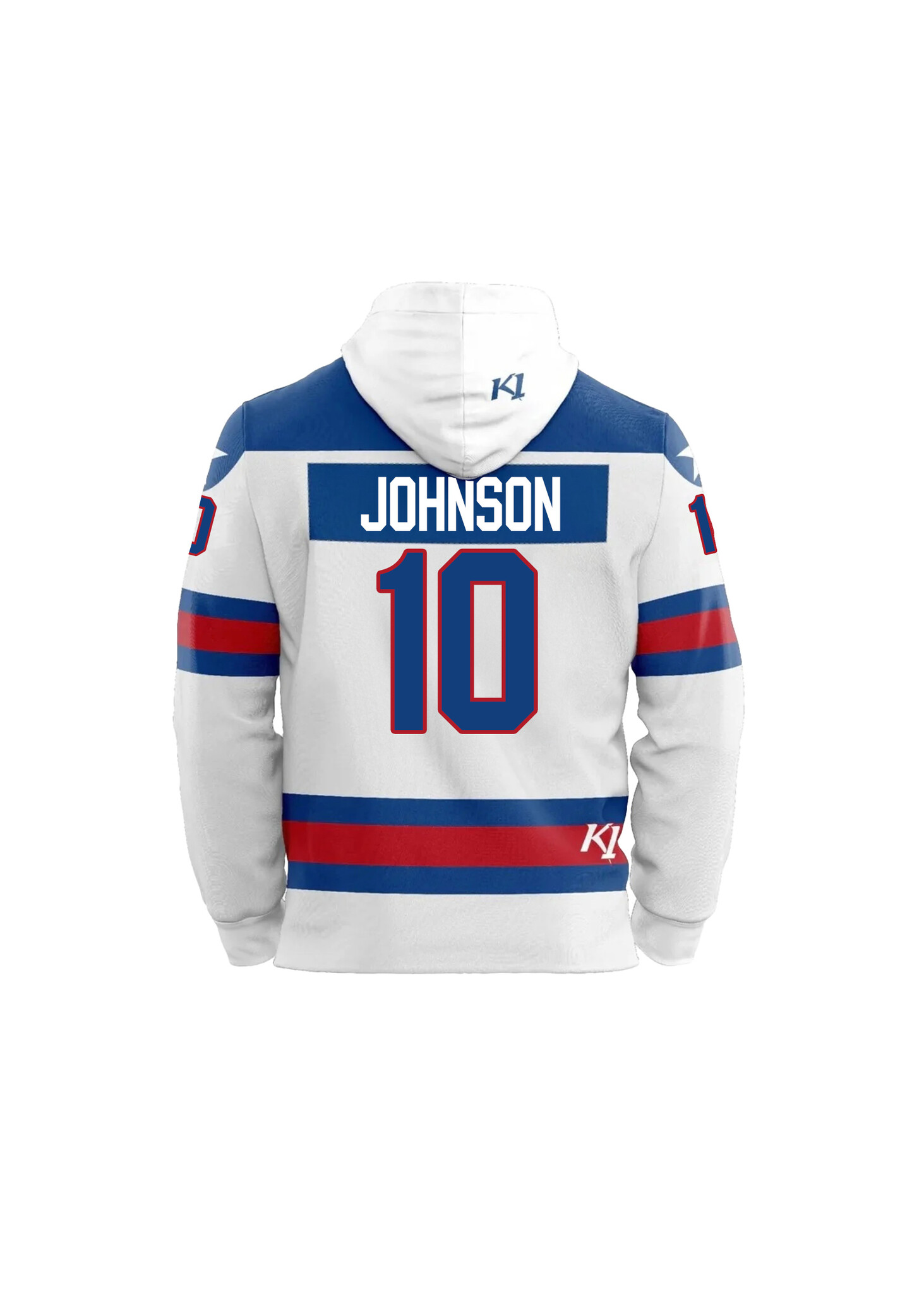 K1 Miracle 1980 Mark Johnson 10 Jersey Adult Hood Mike Eruzione Team