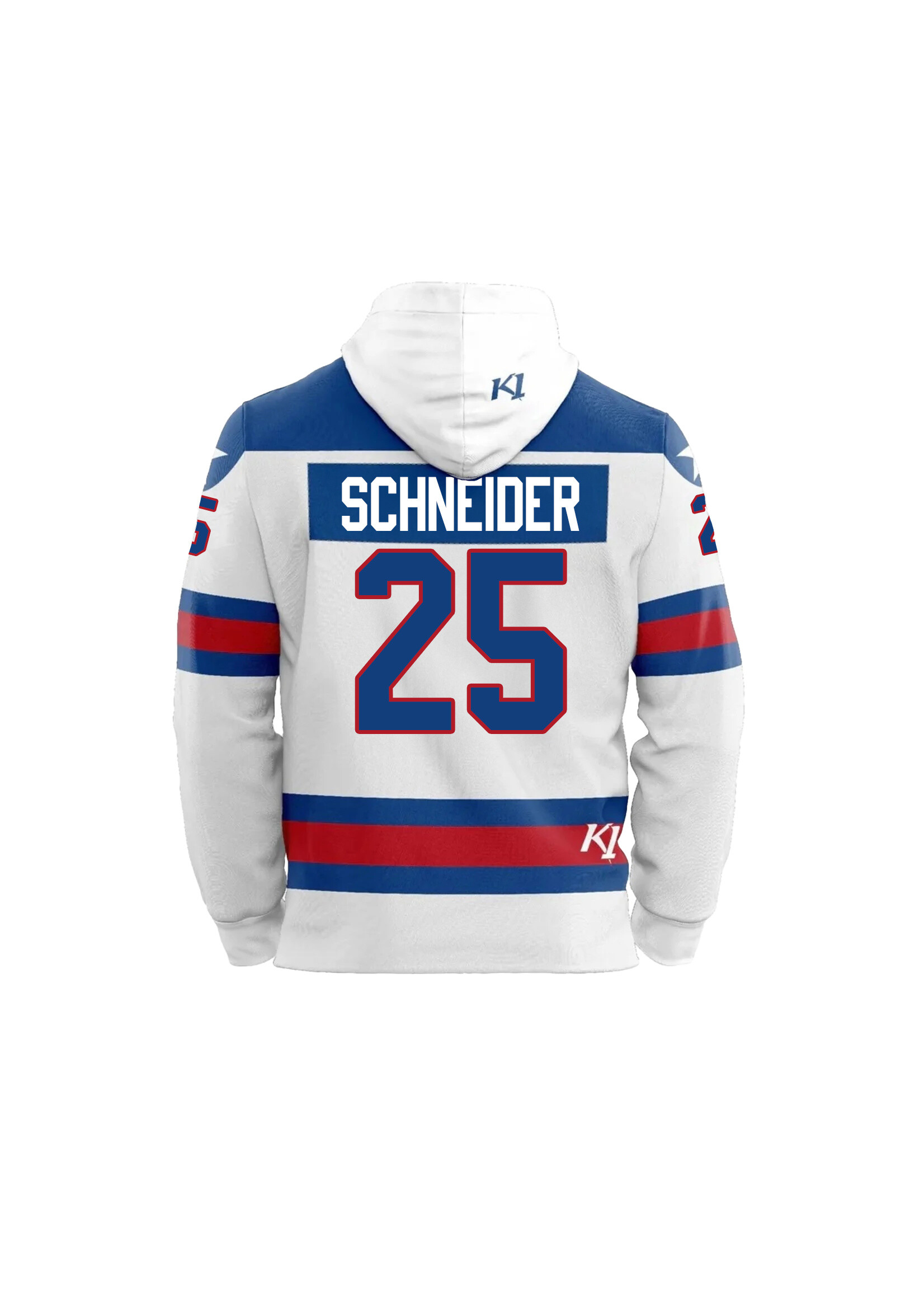 K1 Miracle 1980 Schneider #25 Jersey Adult Hood