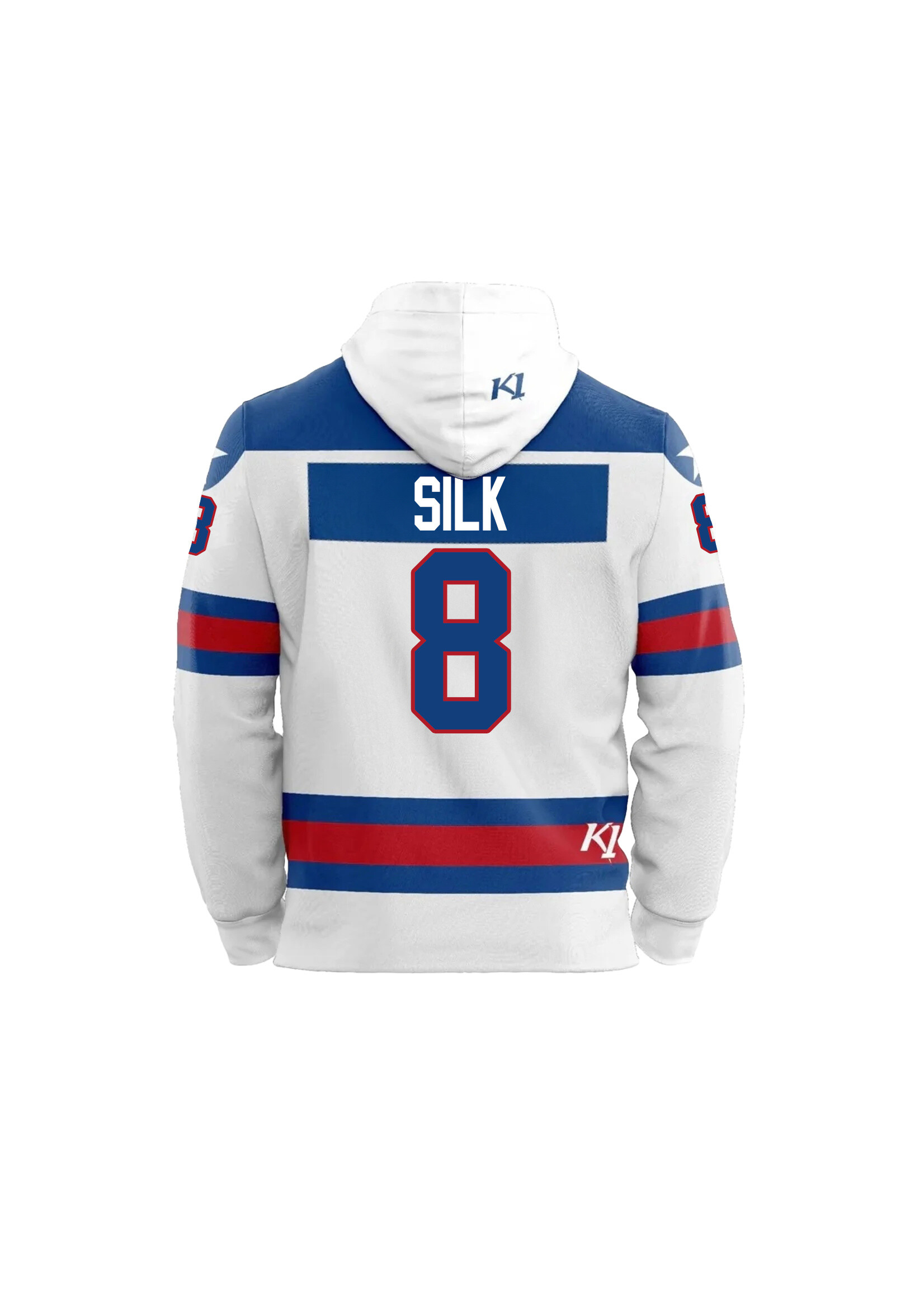 K1 Miracle 1980 Silk #8 Jersey Adult Hood