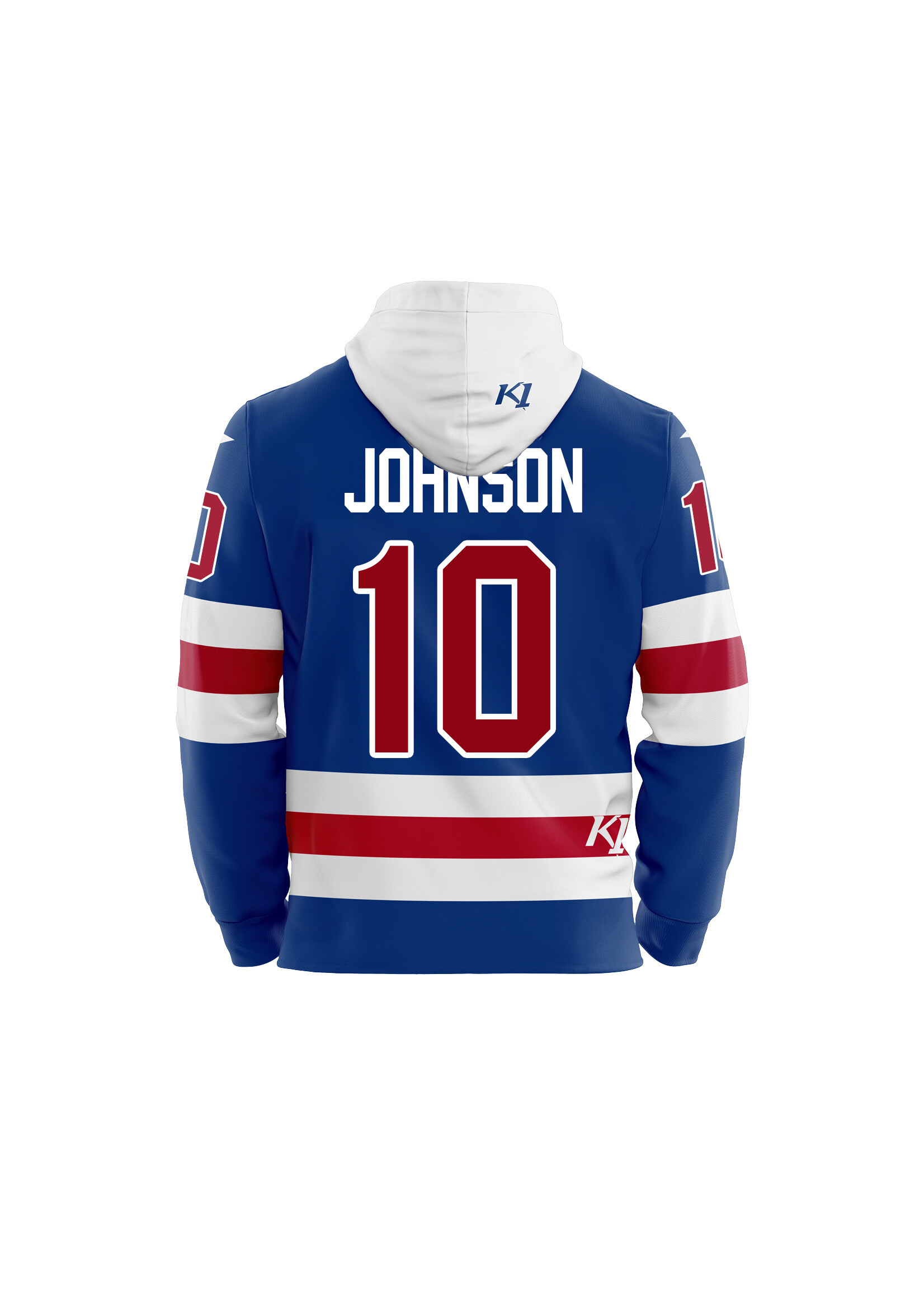 K1 Miracle 1980 Johnson #10 Jersey Youth Hood