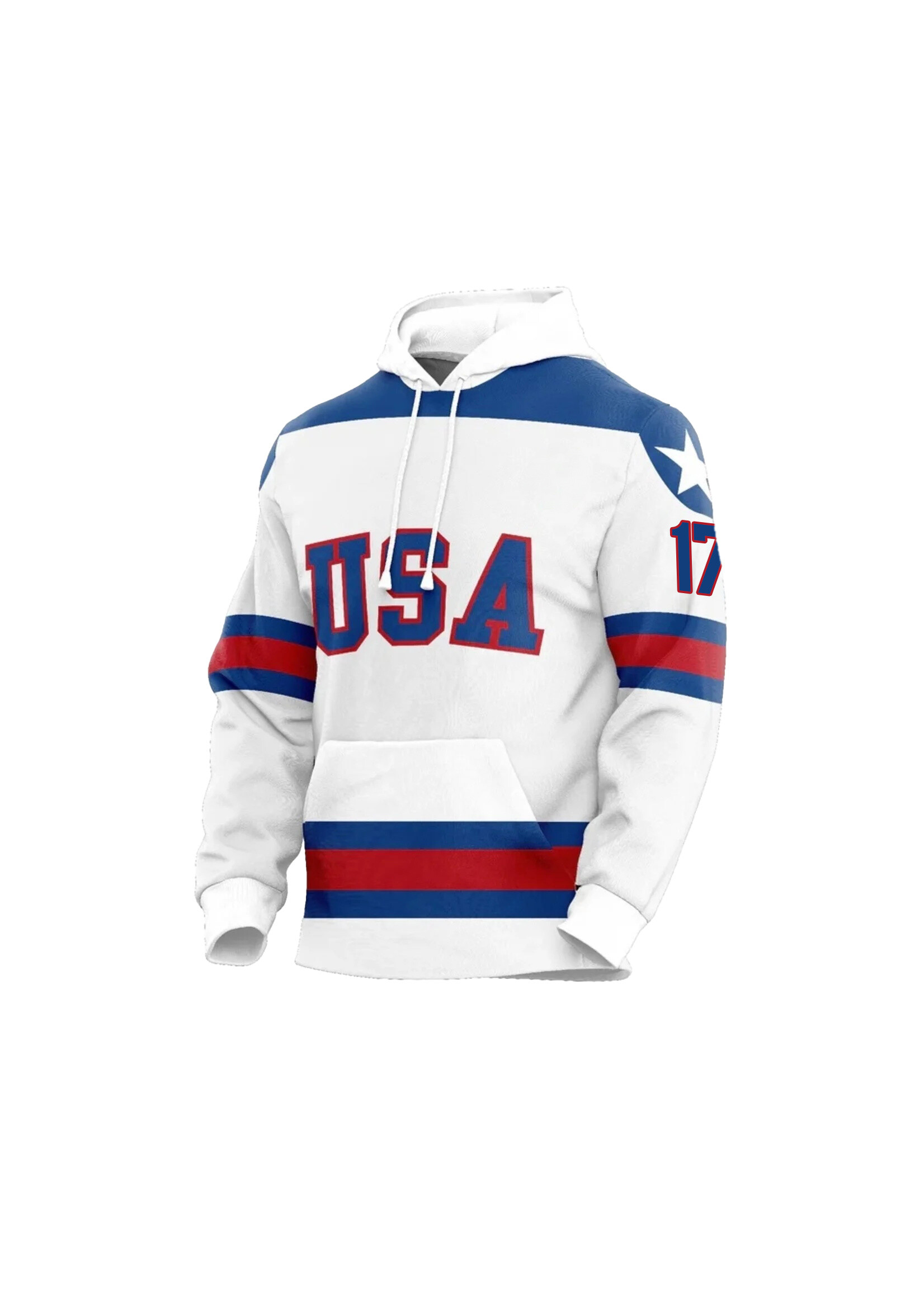 K1 Miracle 1980 O'Callahan #17 Jersey Youth Hood