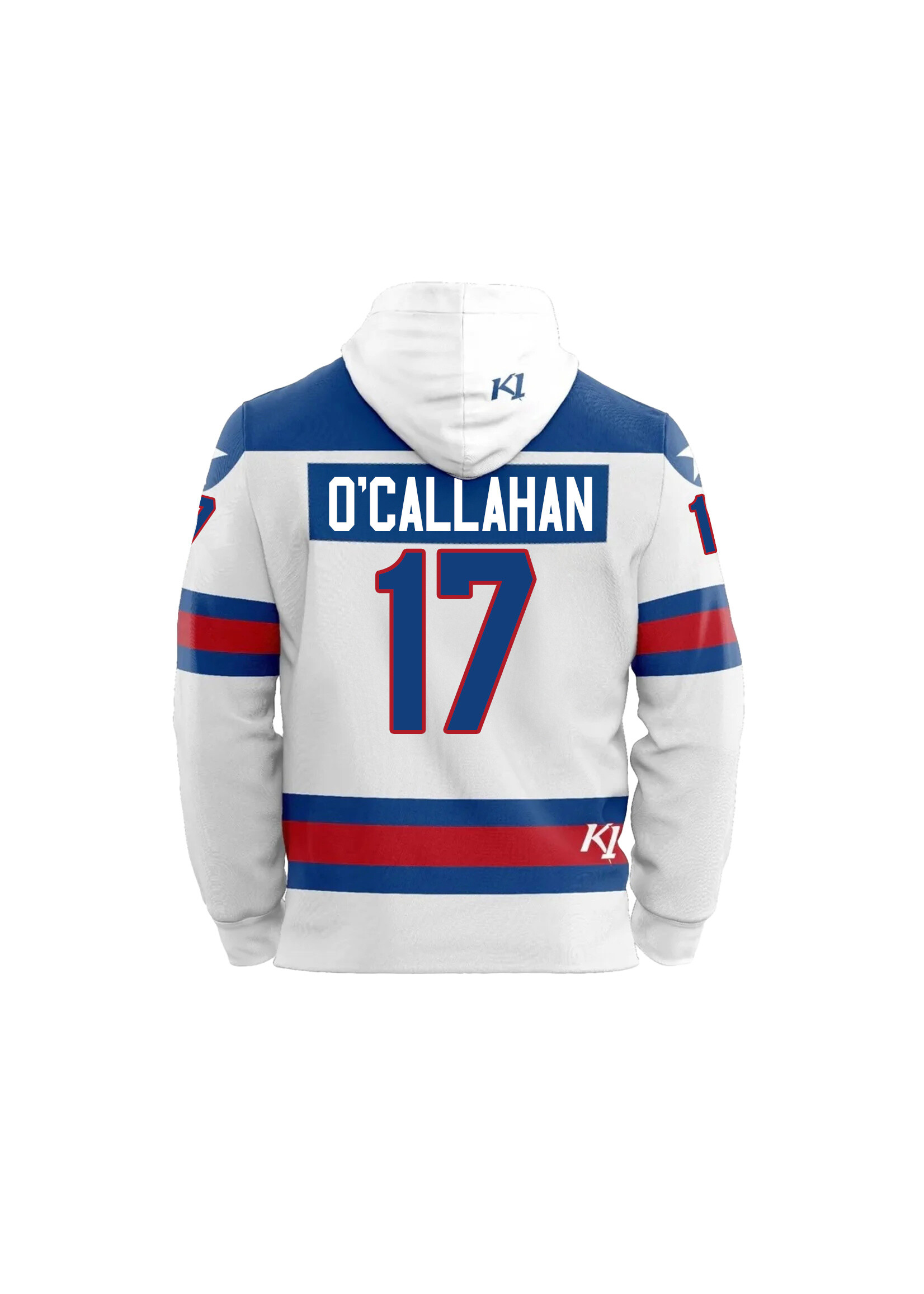 K1 Miracle 1980 O'Callahan #17 Jersey Youth Hood