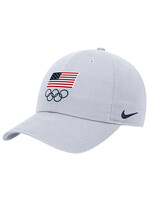 USOC Flag & Rings Club Cap