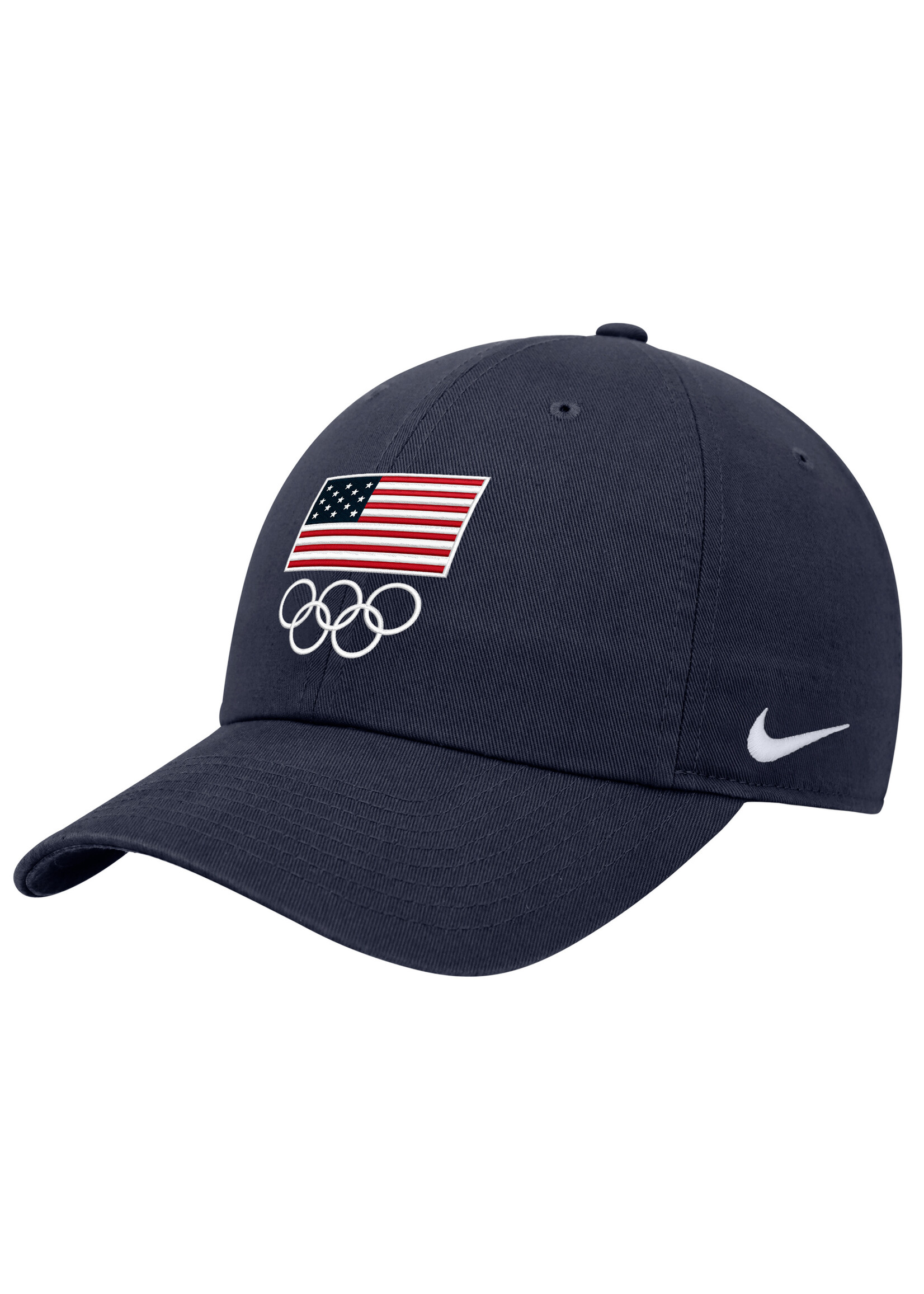 USOC Flag & Rings Club Cap