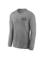Nike Paris 2024 Stacked Team USA Legend Long Sleeve  T