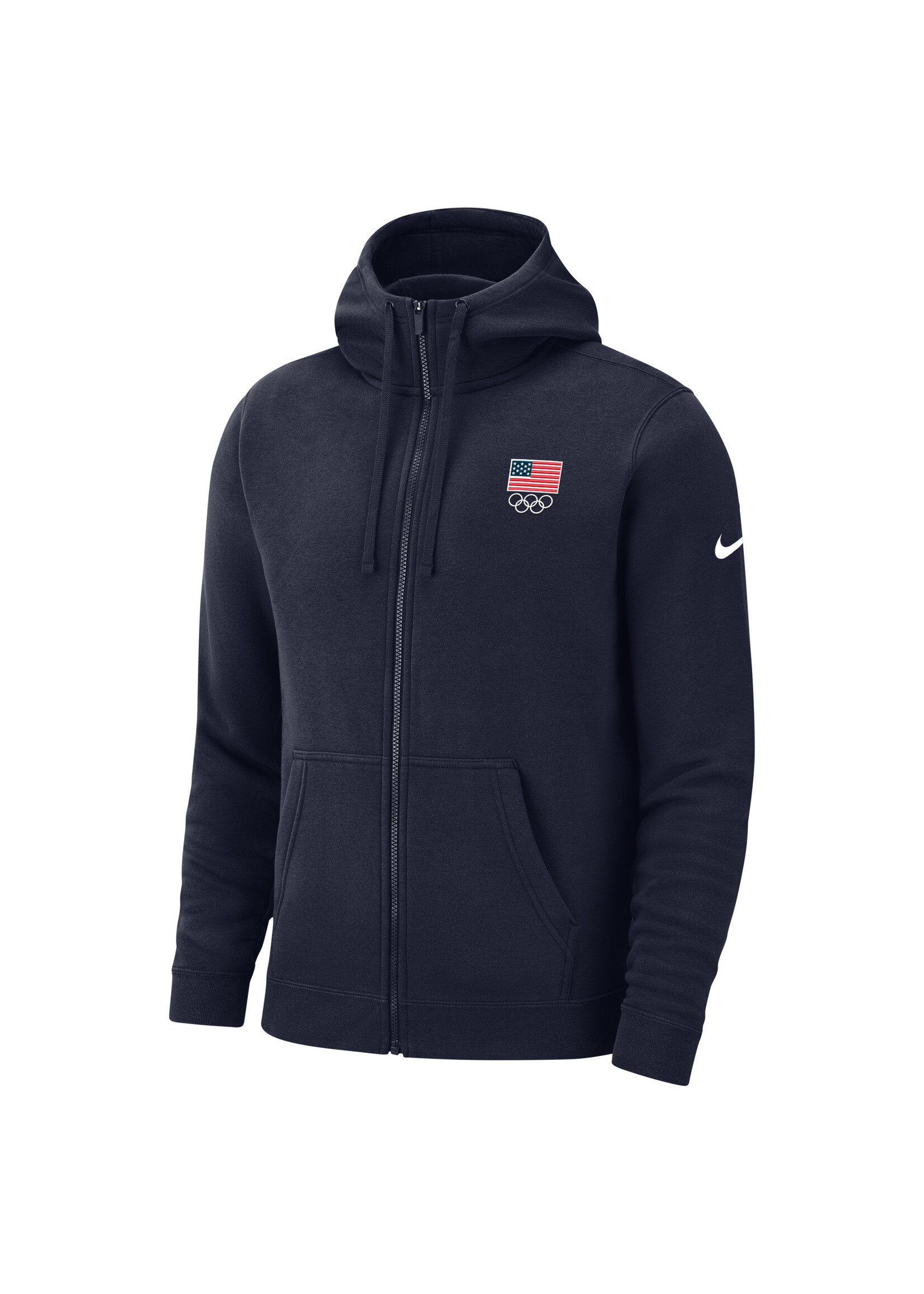 ゆーちゃみ【NIKE】BORDER ZIPUP HOODIE 2790P Nike USA Flag & Rings Club Full Zip Hood - Mike Eruzione