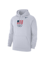 Team USA Flag & Rings Club Fleece Hood