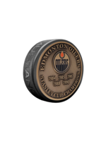 Edmonton Oilers Medallion Dynasty Stanley Cup Puck