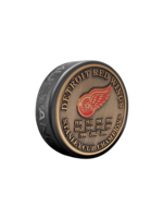 Detroit Red Wings Medallion Dynasty Stanley Cup Puck